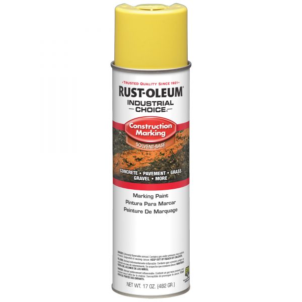 RUSTOLEUM MARKING PAINT YELLOW HI-VIZ | Contractor Cave Tools