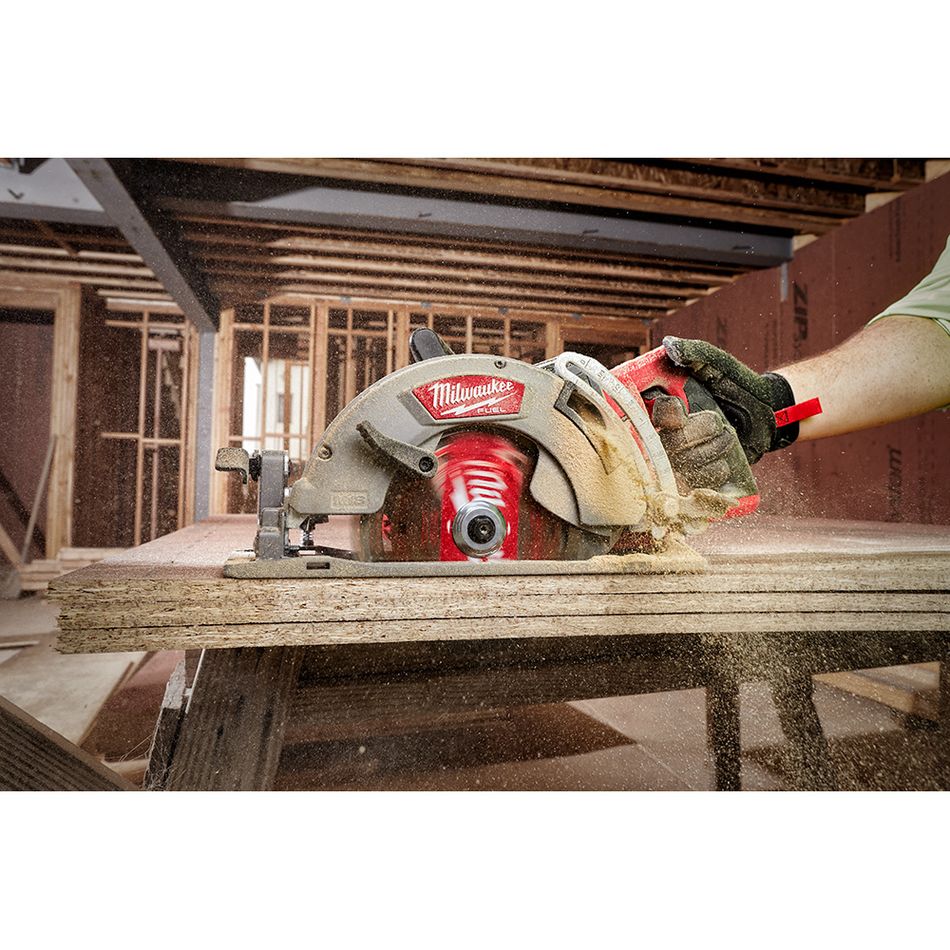 Milwaukee M18 Fuel 7 14 Circular Saw Rear Handle Worm Drive Bare Tool Contractor Cave Tools 5267