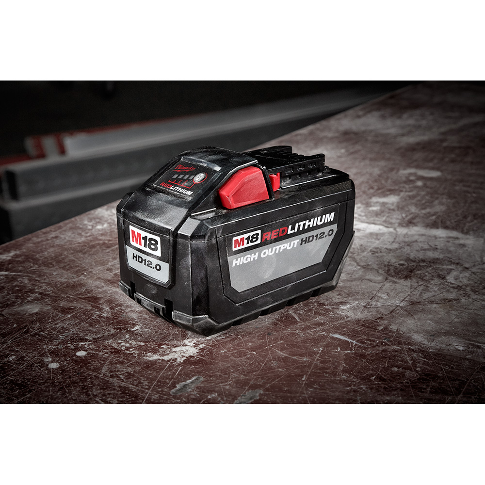 Milwaukee m18 battery red lithium hd high output 12 0 ah contractor