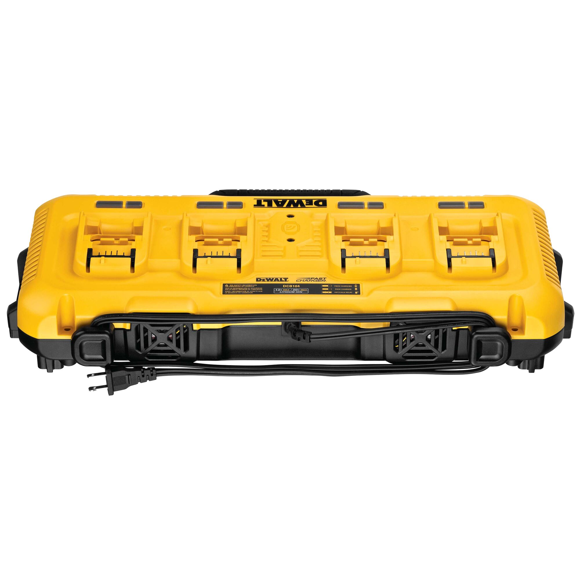 DEWALT 20V 4Port Simultaneous Fast Battery Charger Contractor Cave Tools