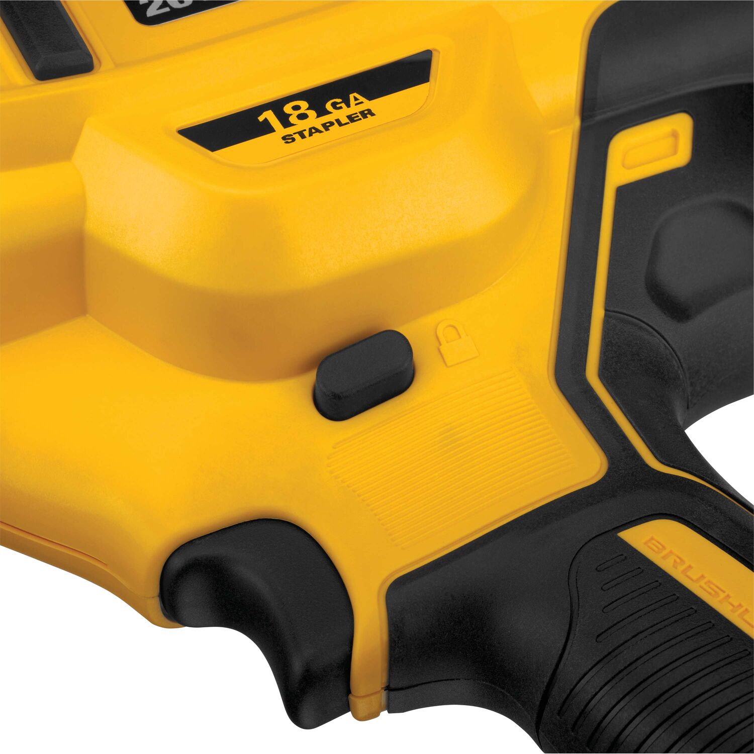 DEWALT 20V 18GA 1/4" Crown Stapler Bare Tool Contractor Cave Tools