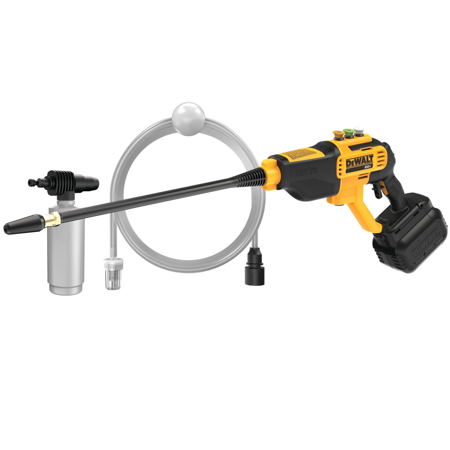 DEWALT 20V Power Sprayer 550 PSI, 1.1 GPM, Kit w/15.0 AH Battery