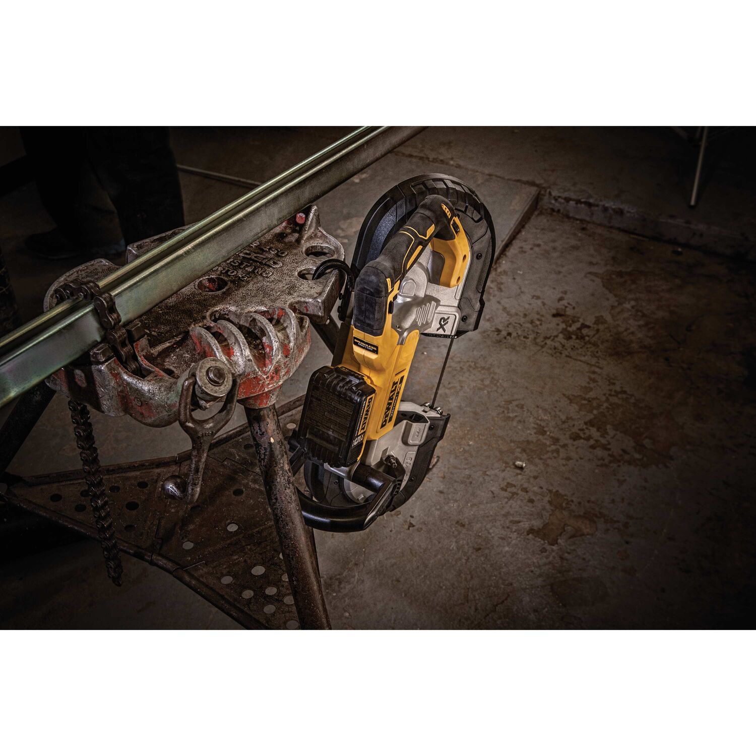 DEWALT 20V XR Brushless Bandsaw 5"x 5" Capacity Bare Tool | Contractor