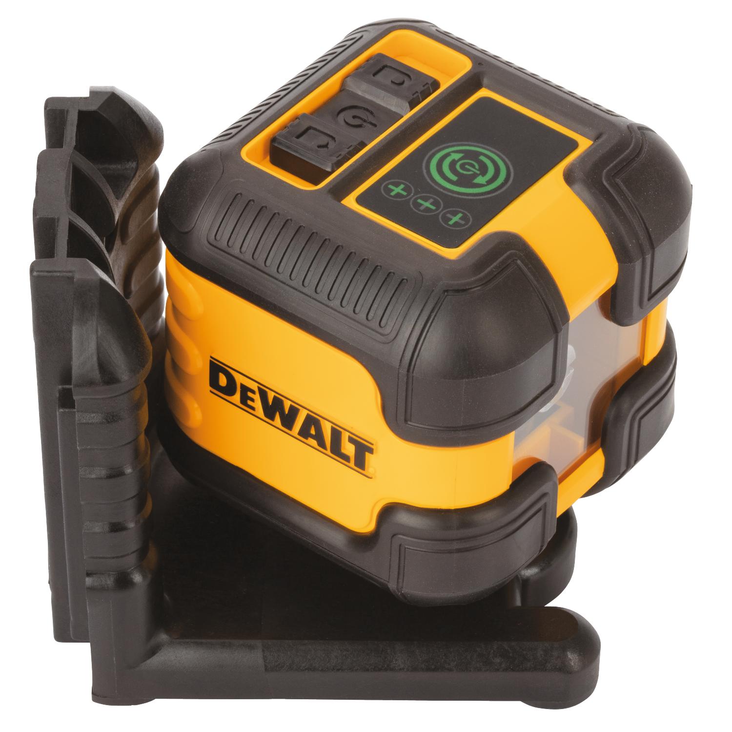 DEWALT Laser Level Green Cross Line, 55 Ft Range Contractor Cave Tools