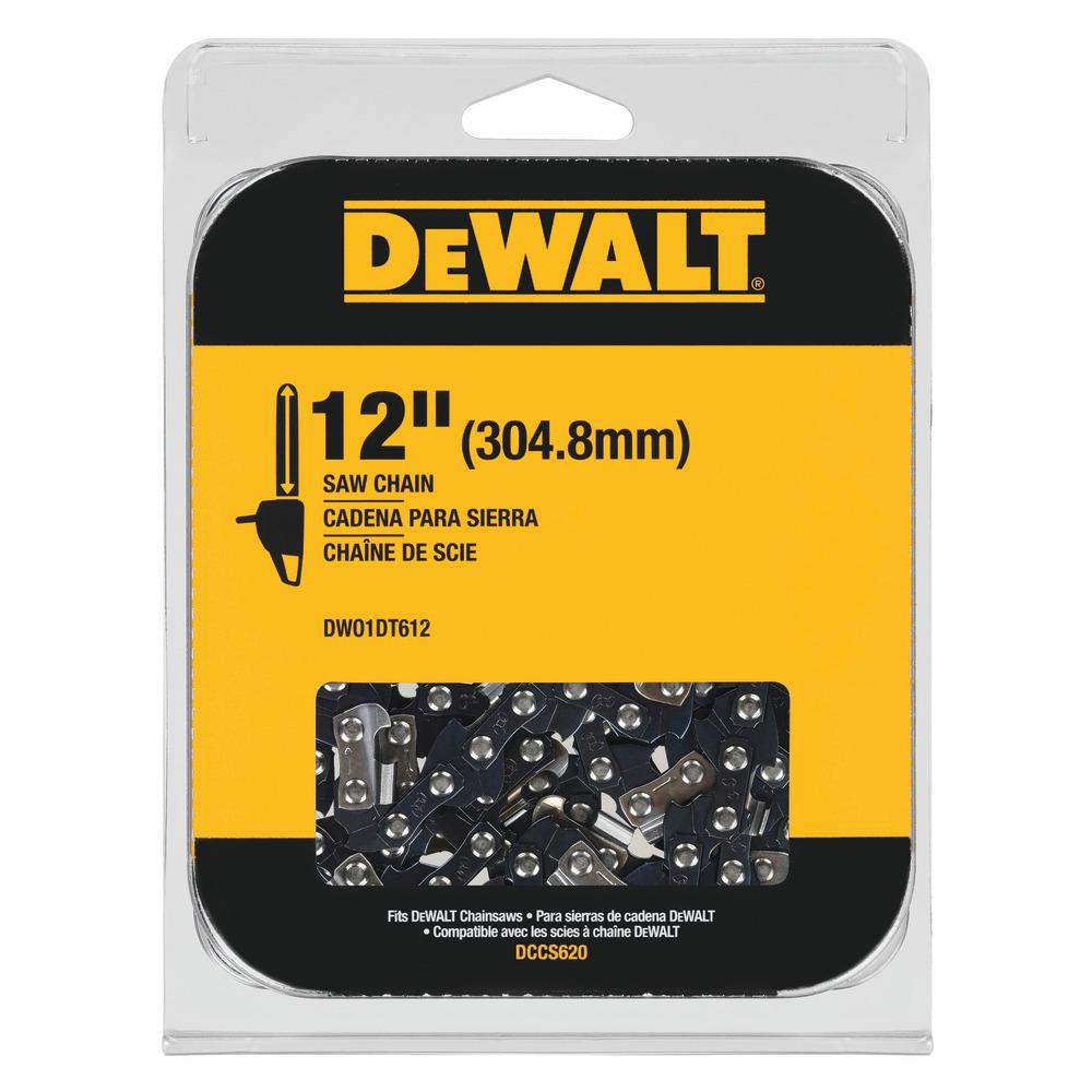 DEWALT Chainsaw Replacement Chain for 12" Bar (Fits Dewalt 20V Chain