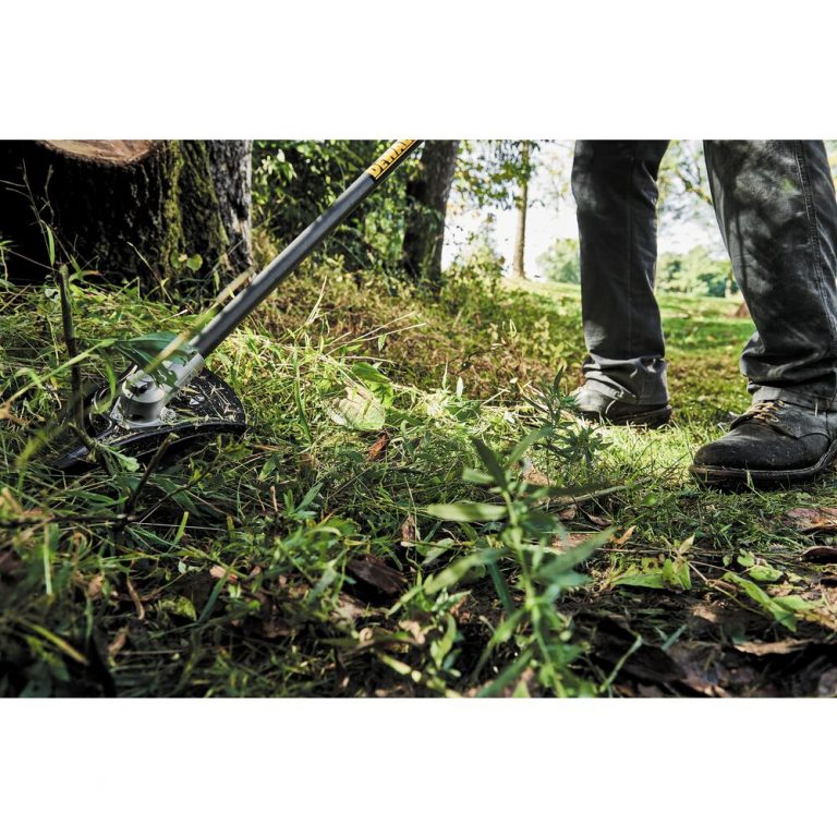 DEWALT 60V Brush Cutter Attachment W/ 4 Tooth Blade, For Split Shaft