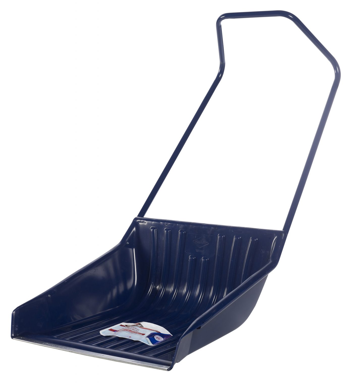 Garant Sleigh Shovel 55L, 26" poly scoop, ergo steel handle, 27.5" wide