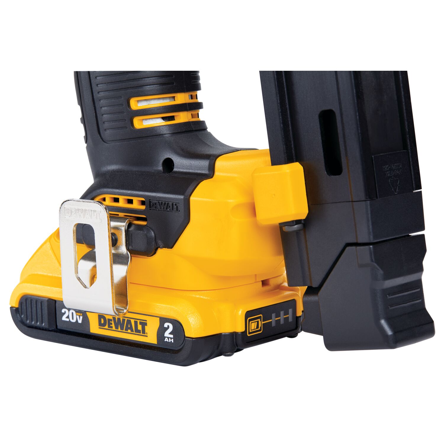 DEWALT 20V Brushless Electrical Wire Stapler Kit w/12.0AH Battery and Charger Contractor Cave