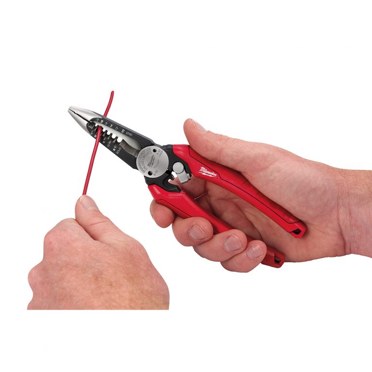 MILWAUKEE WIRE STRIPPER ELECTRICIAN 6 IN 1 | Contractor Cave Tools