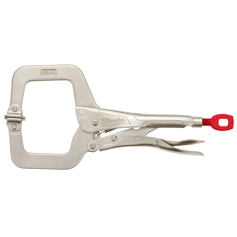 MILWAUKEE® 11" Locking CClamp w/ Swivel Contractor Cave Tools