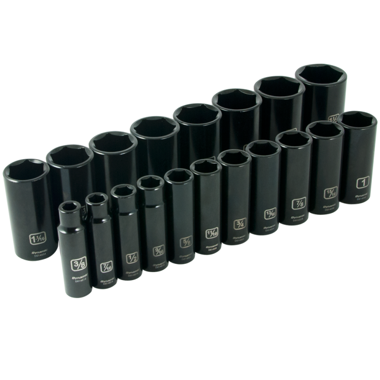 DYNAMIC Impact Socket Set Hex 1/2