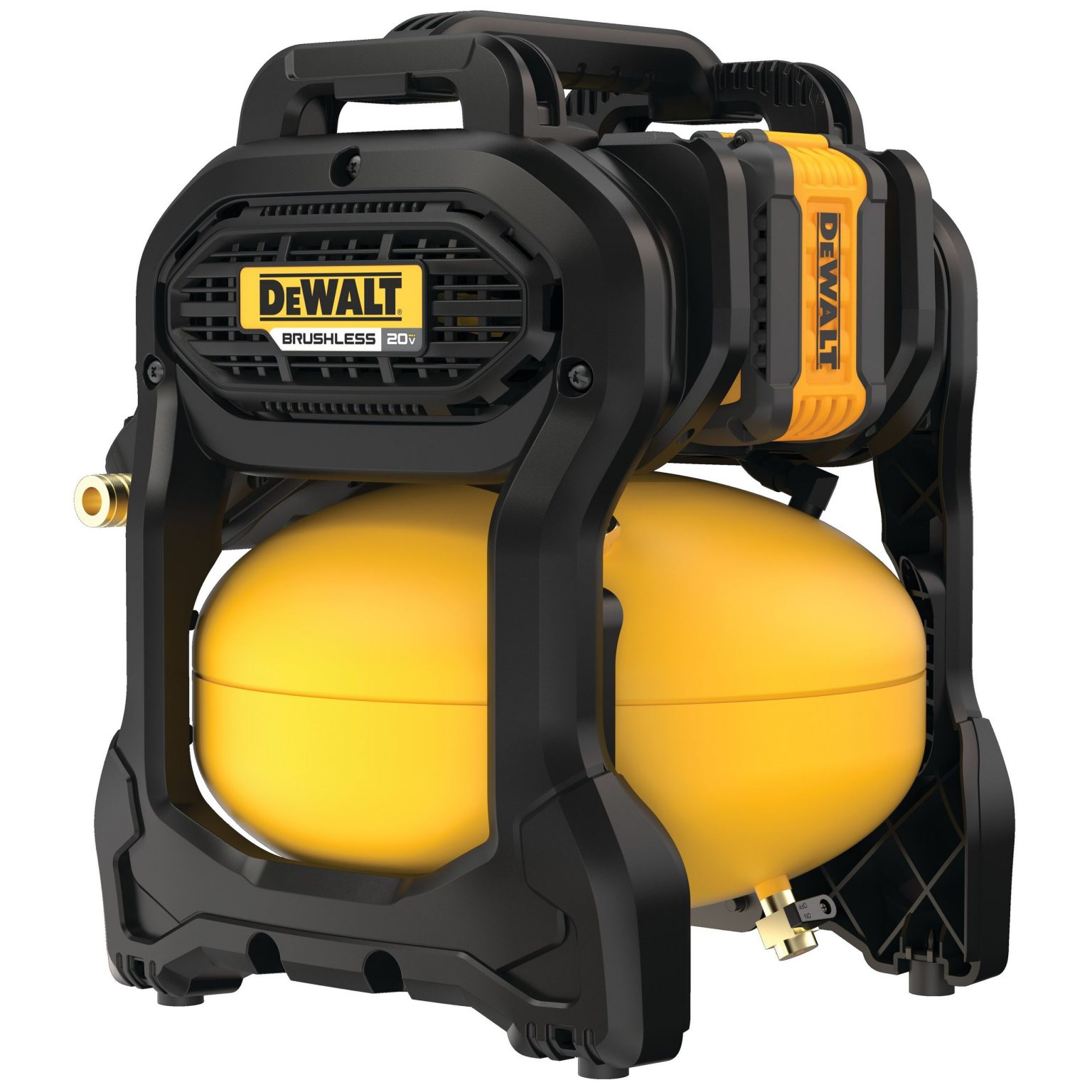 DEWALT 20V MAX* 21/2 Gal. Brushless Cordless Air Compressor Kit (6.0AH