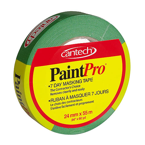 CANTECH Green Painters Tape 24mm x 55m Contractor Cave Tools