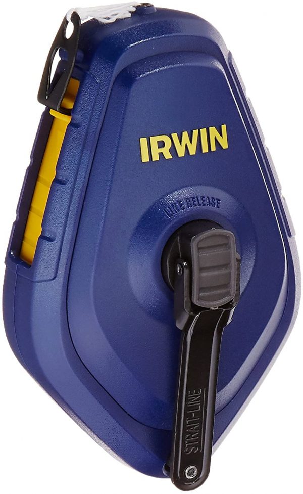 IRWIN 100 ft Speedline Chalk Reel Contractor Cave Tools