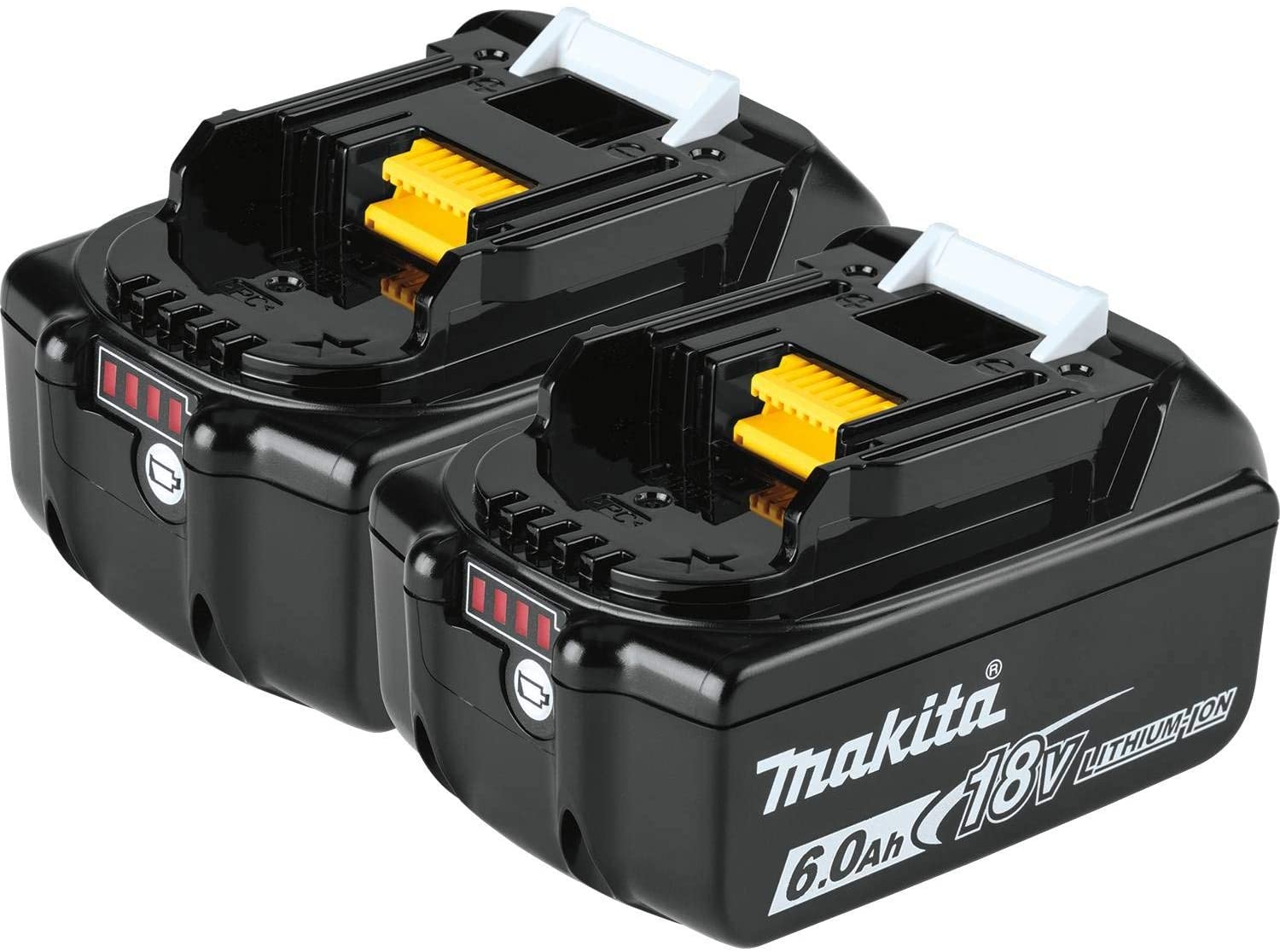 MAKITA 18V LI-ION Battery 6.0 AH Twin Pack - Contractor Cave Tools