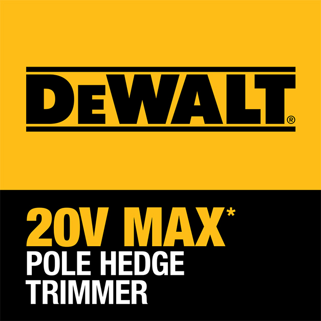 DeWalt DCPH820B 20V MAX* Pole Hedge Trimmer (Tool Only)