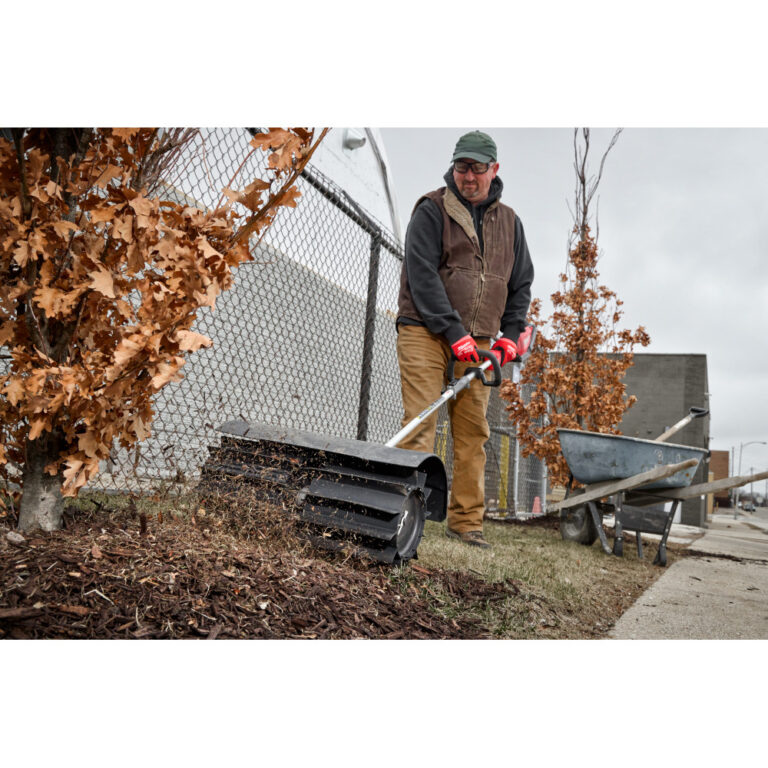 MILWAUKEE M18 FUEL™ QUIKLOK™ Rubber Broom Attachment Contractor Cave