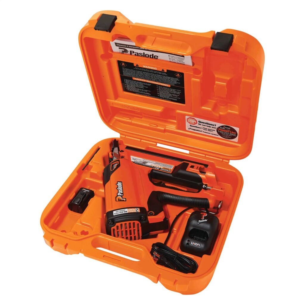 PASLODE Cordless XP 30 Degree Framing Nailer Kit Contractor Cave Tools