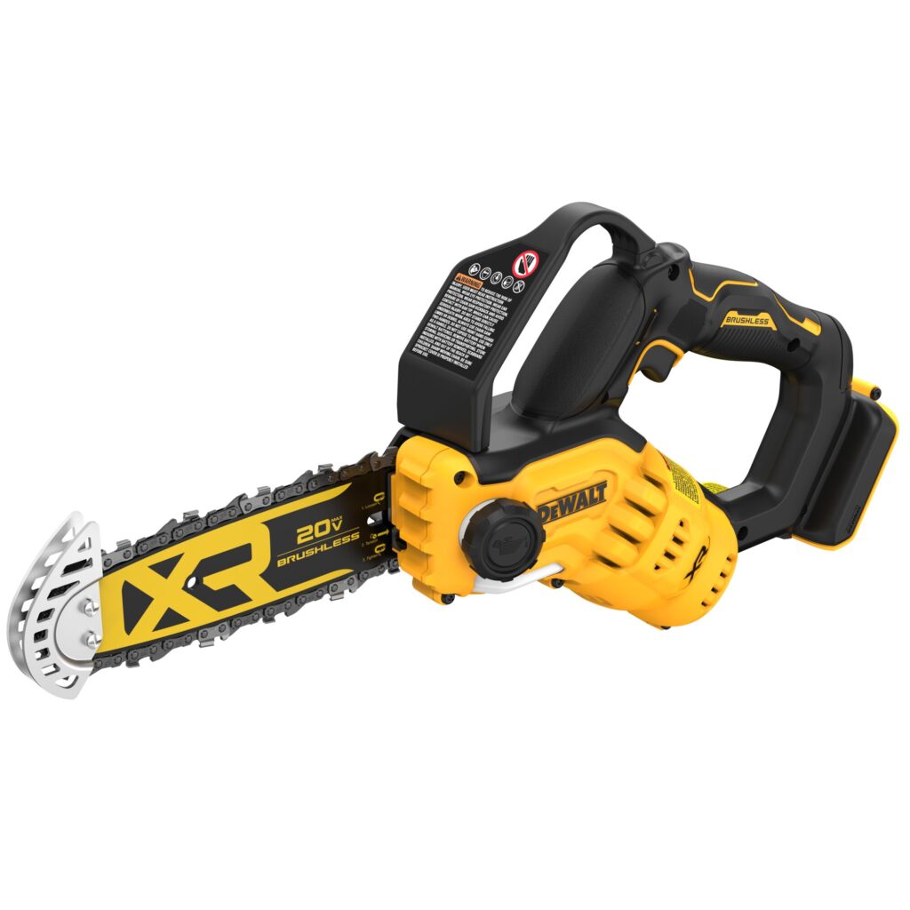 DEWALT 20V MAX* 8 in. Brushless Cordless Pruning Chainsaw (Tool Only