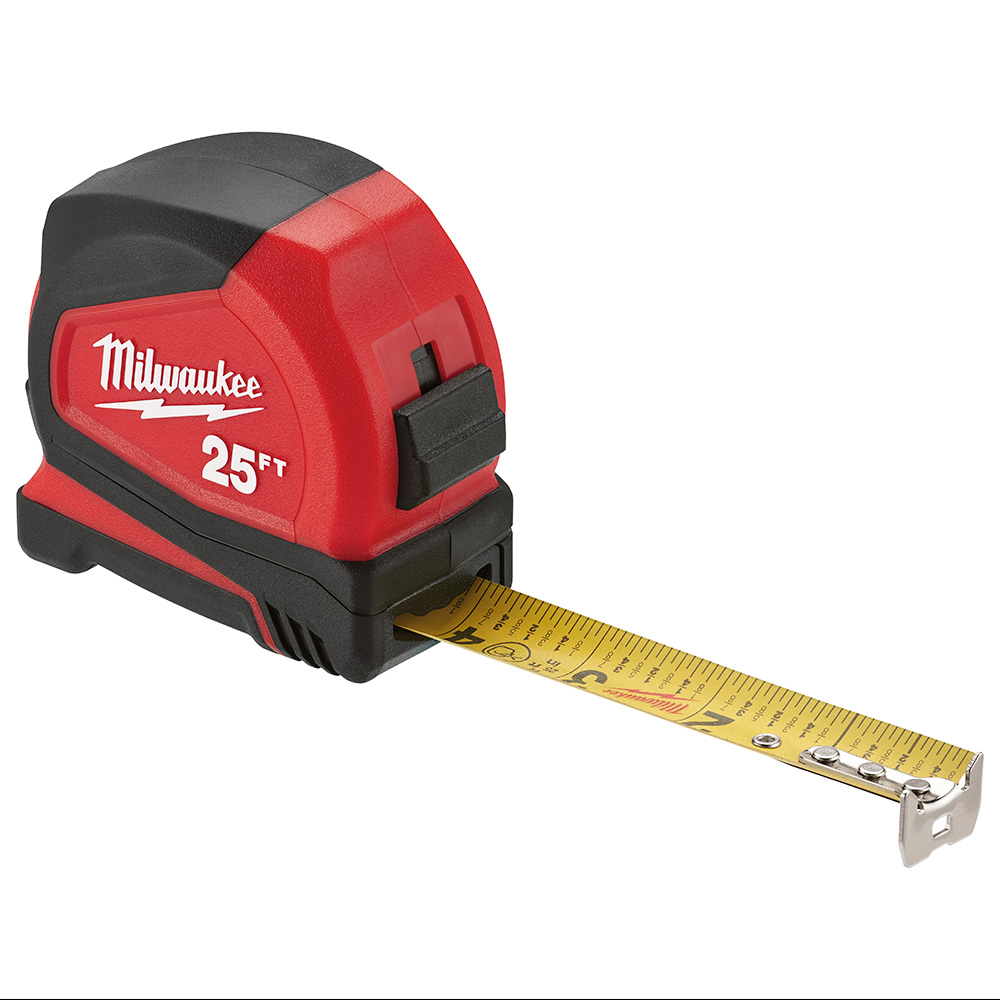 2 pack 25' milwaukee tape measure