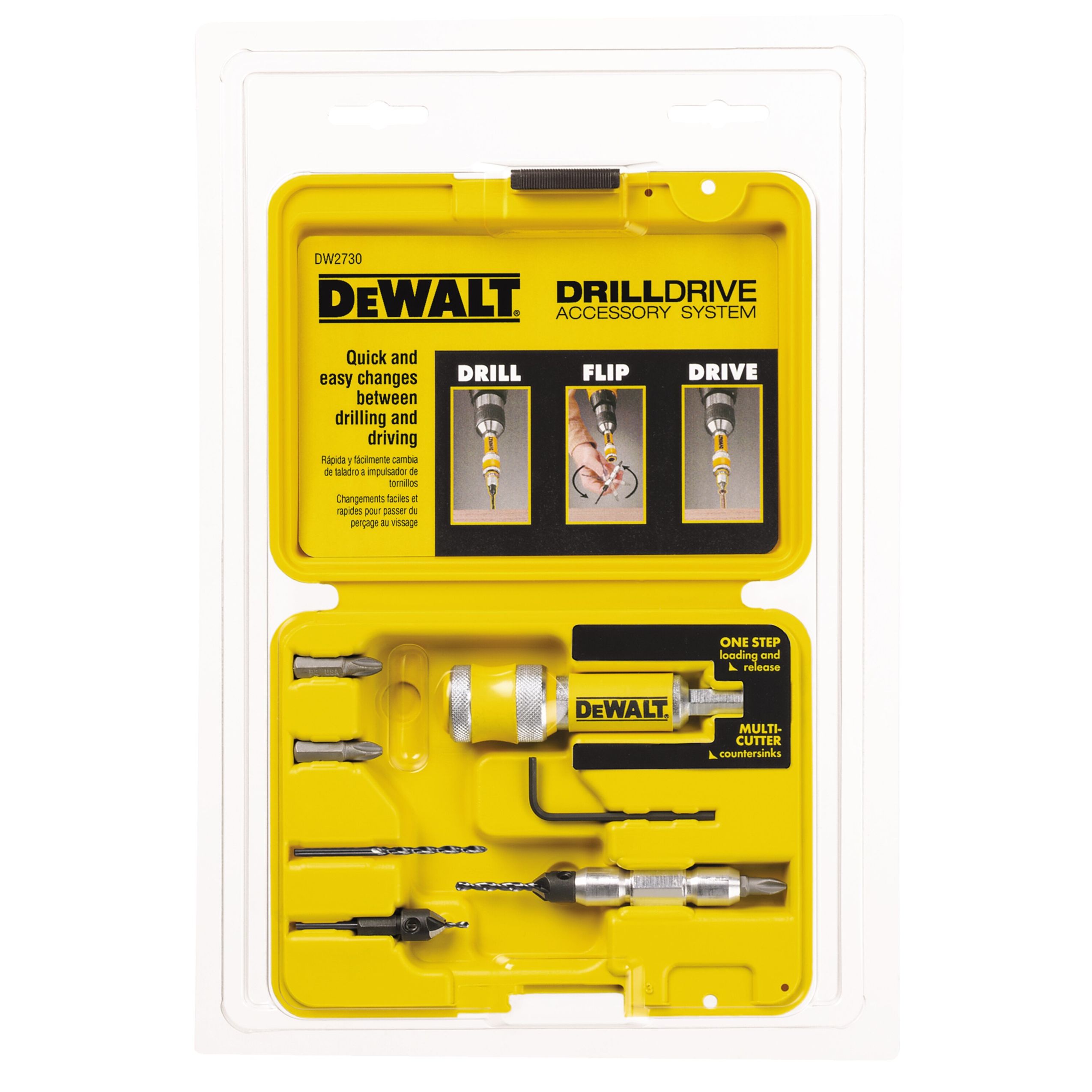 Dewalt flip drive deals set