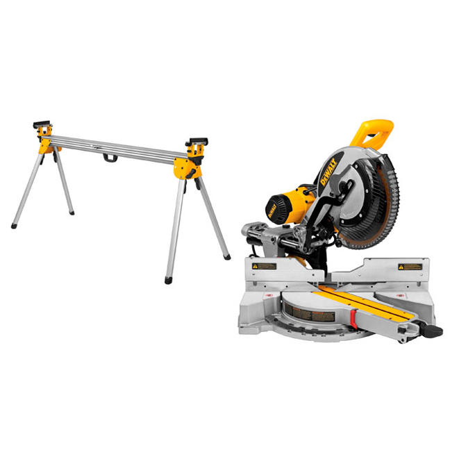 Dewalt 12 dual bevel deals sliding miter saw