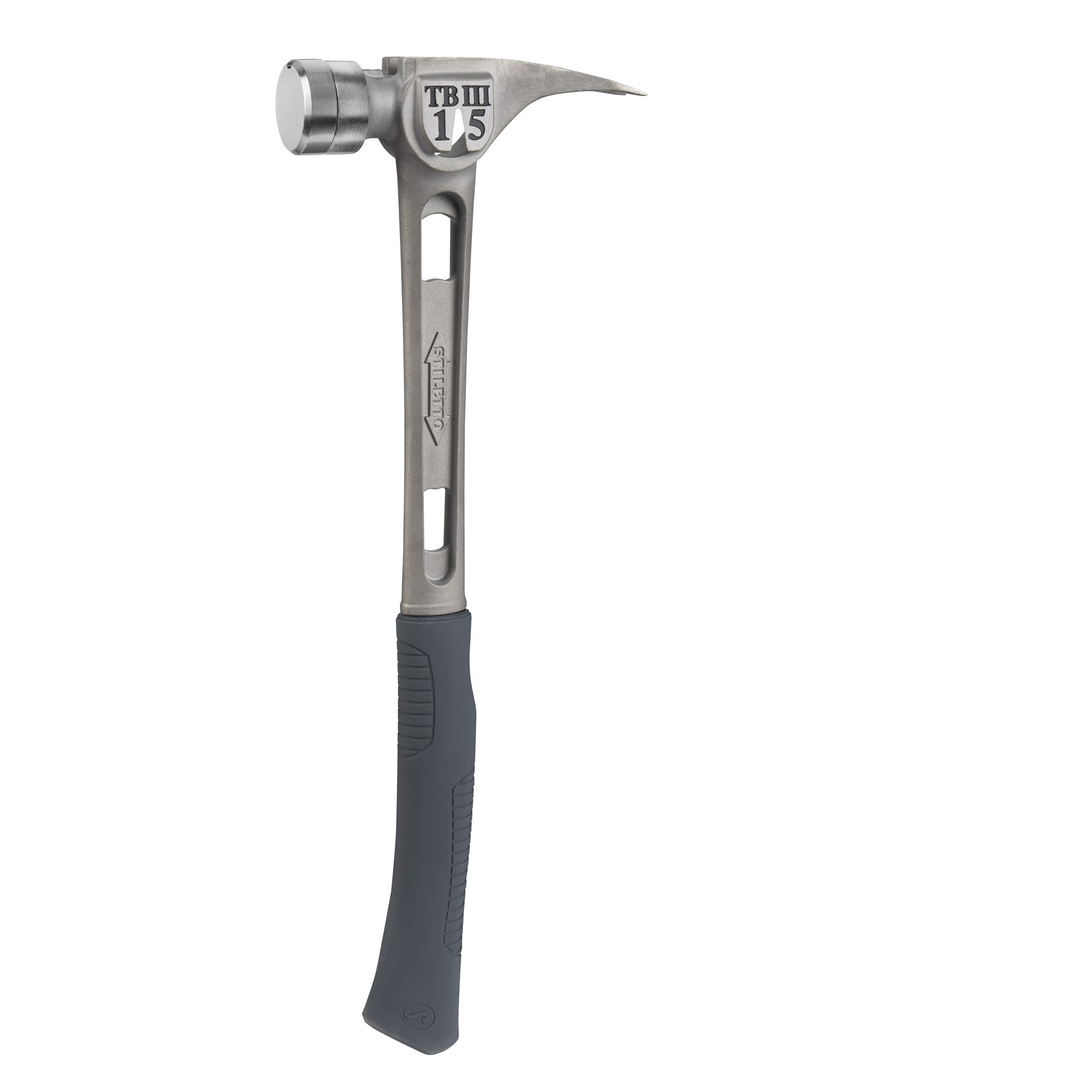 Stiletto-tb3mc 15 oz Ti-Bone III Titanium Hammer with Milled Face and Curved Handle, Size: 18 in