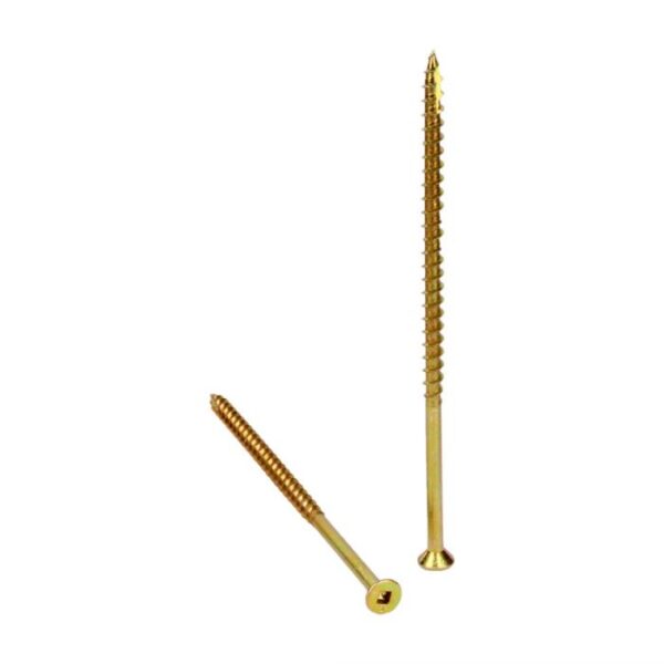 Yellow Construction Screws #8 x 2-1/2''