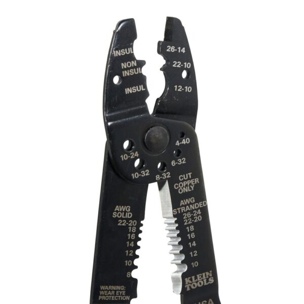 KLEIN Multi Tool, Stripper, Crimper, Wire Cutter, 8-22 AWG 5