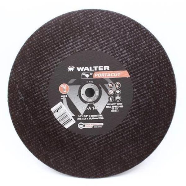 WALTER Portacut™ 14&quot; x 1/8&quot; x 20 mm Cut-Off Wheel for Portable Saw (20mm Arbor) 1