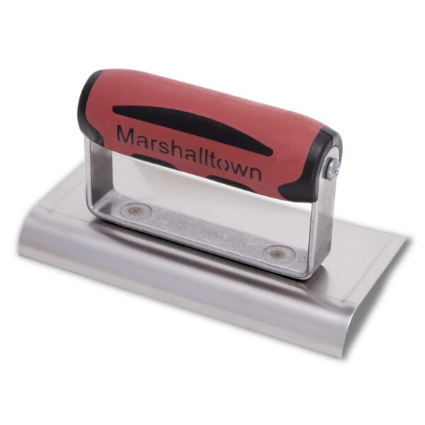 MARSHALLTOWN Edger Curved Ends 6&quot; x 3&quot; Soft Handle 2