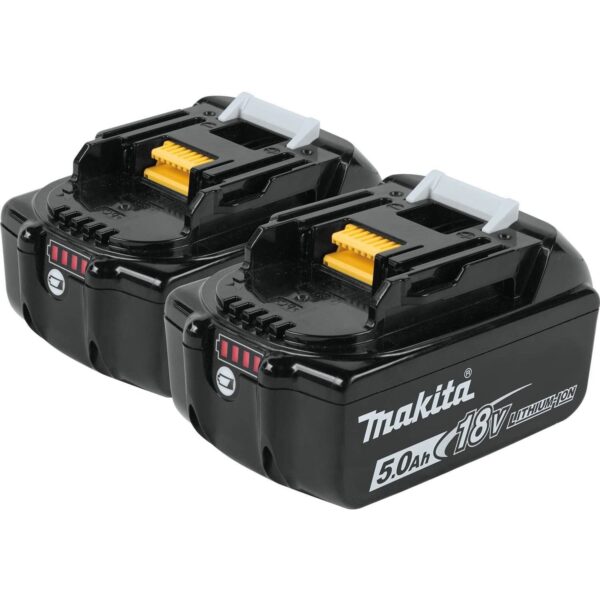 MAKITA 18V LXT (5.0 Ah) Twin Pack Battery 1