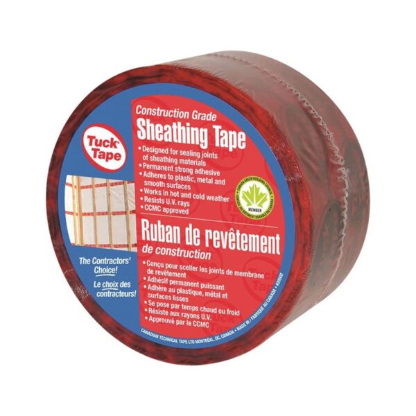 Tuck Tape Red Sheathing 60mm x 55m 1