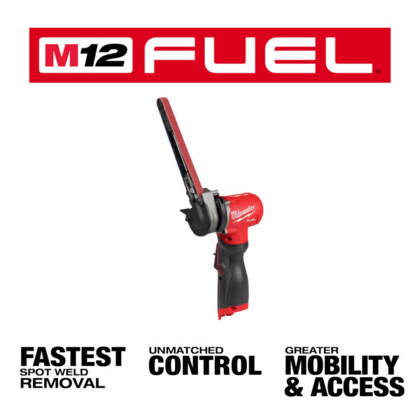 MILWAUKEE M12 FUEL™ 1/2" X 18" Bandfile (Tool Only) 6