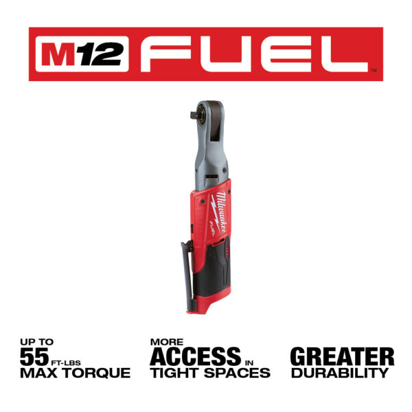 MILWAUKEE M12™ FUEL™ 3/8&quot; Ratchet (Tool Only) 4