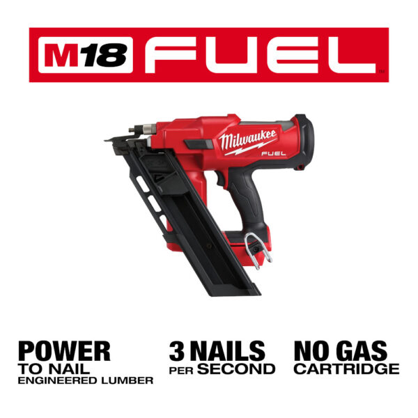MILWAUKEE® M18 FUEL™ 30 Degree Framing Nailer (Tool Only) 3