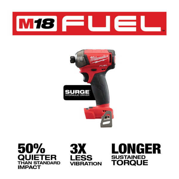 MILWAUKEE M18 FUEL™ SURGE™ 1/4&quot; Hex Hydraulic Driver (Tool Only) 3
