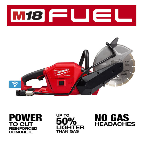 MILWAUKEE M18 FUEL™ 9&quot; Cut-Off Saw w/ ONE-KEY™ (Tool Only) 7
