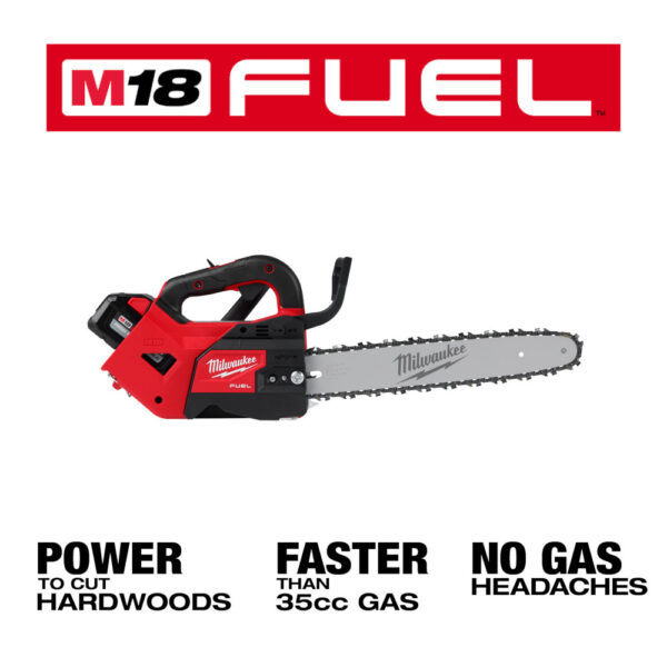 MILWAUKEE M18 FUEL™ 14&quot; Top Handle Chainsaw Kit 3