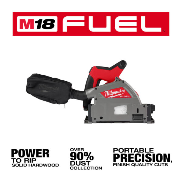 MILWAUKEE M18 FUEL™ 6-1/2” Plunge Track Saw (Tool Only) 4