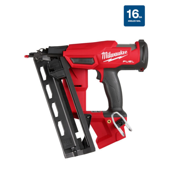 MILWAUKEE M18 FUEL™ 16 Gauge Angled Finish Nailer (Tool Only) 1