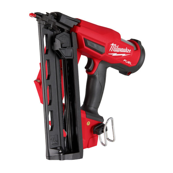 MILWAUKEE M18 FUEL™ 16 Gauge Angled Finish Nailer (Tool Only) 1