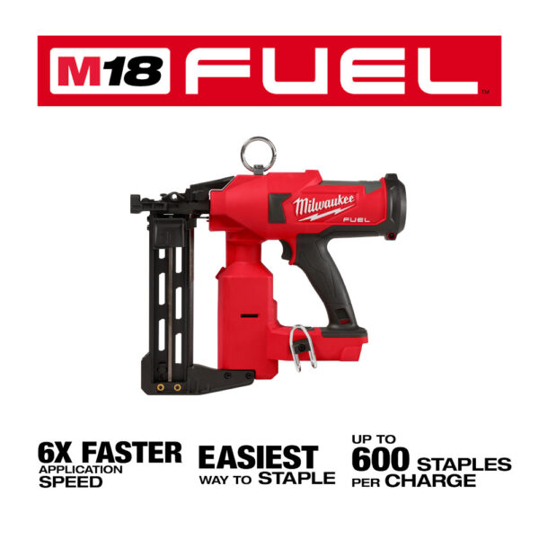 MILWAUKEE® M18 FUEL Utility Fencing Stapler (Tool Only) 8