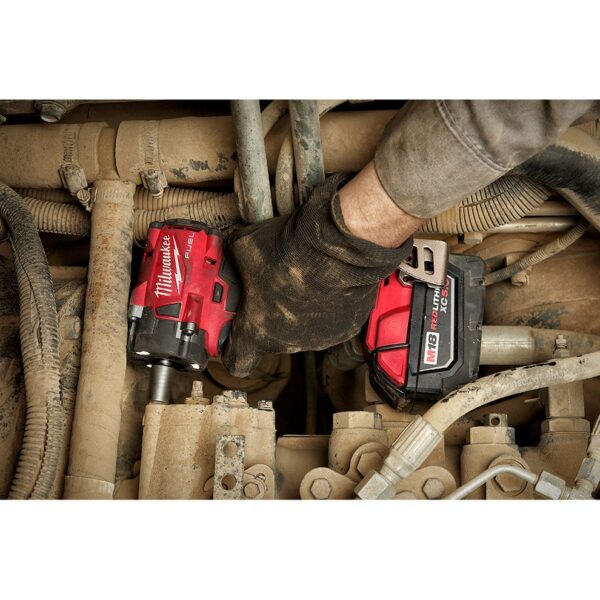 MILWAUKEE® M18 FUEL™ 1/2&quot; Compact Impact Wrench w/ Friction Ring (Tool Only) 7