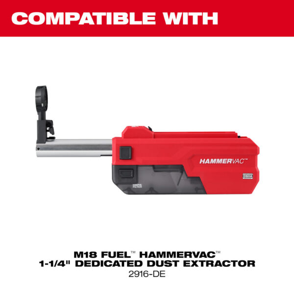 MILWAUKEE M18 FUEL™ 1-1/4&quot; SDS Plus D-Handle Rotary Hammer (Tool Only) 6