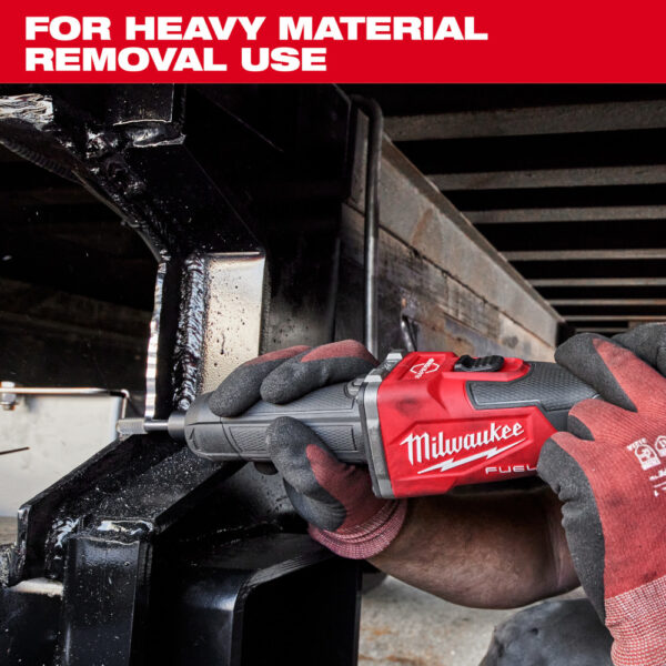 MILWAUKEE M18 FUEL™ Braking Die Grinder, Slide Switch - Image 5