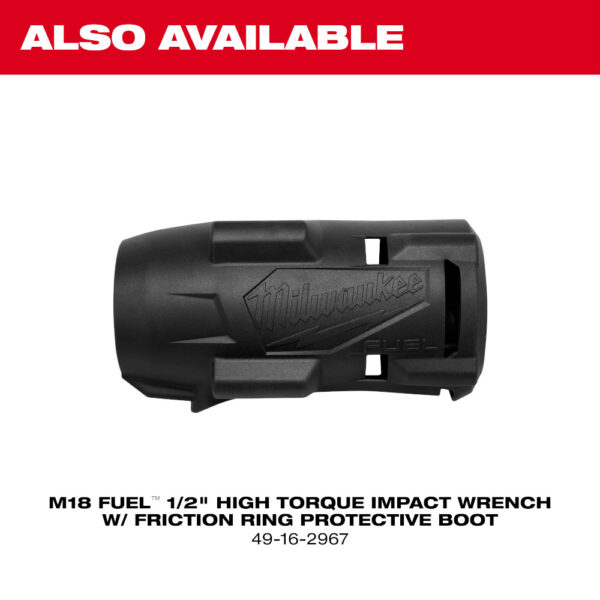 MILWAUKEE M18 FUEL™ 1/2" High Torque Impact Wrench w/ Friction Ring (Tool Only) 3