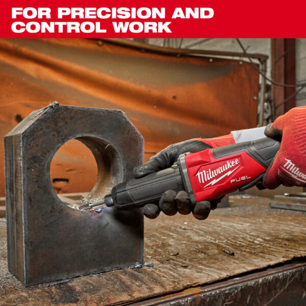 MILWAUKEE M18 FUEL™ Variable Speed, Braking Die Grinder, Paddle Switch w/ONE-KEY 4