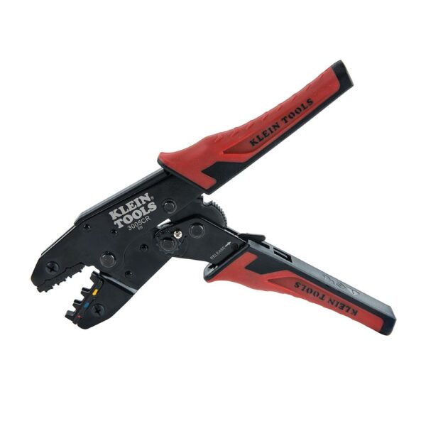 KLEIN Ratcheting Crimper, 10-22 AWG - Insulated Terminals 2