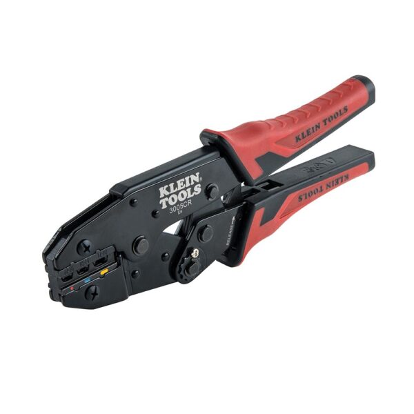 KLEIN Ratcheting Crimper, 10-22 AWG - Insulated Terminals 4